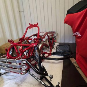 Yamaha Banshee frame and accessories